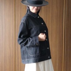 画像6: ista-ire コットンデニムジャケット (6)