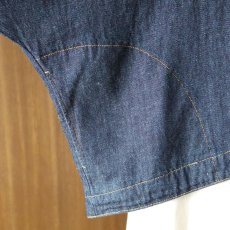 画像33: ista-ire 6.5oz綿麻甘織りデニムバルーンジャケット (33)