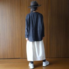 画像38: ista-ire 6.5oz綿麻甘織りデニムバルーンジャケット (38)