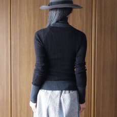 画像11: 08Mab コットンリブ配色ニット (11)