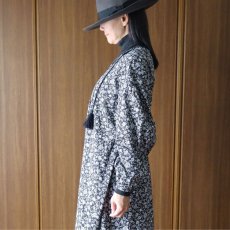 画像18: ista-ire フラワープリントキーネックワンピース (18)