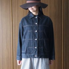 画像20: ista-ire コットンデニムジャケット (20)