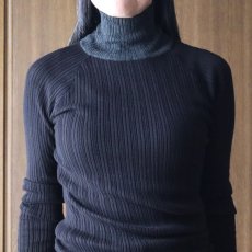 画像13: 08Mab コットンリブ配色ニット (13)