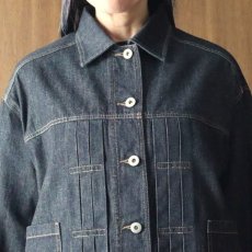 画像8: ista-ire コットンデニムジャケット (8)
