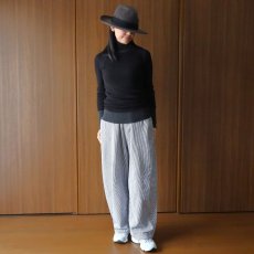 画像21: NARU FACTORY 先染めヒッコリーノッポパンツ (21)