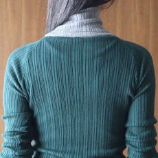 画像31: 08Mab コットンリブ配色ニット (31)