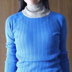 画像22: 08Mab コットンリブ配色ニット (22)