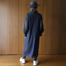 画像19: ista-ire 麻調コットンレースフリルカラーブラウス (19)