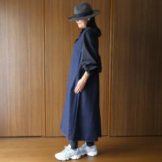 画像15: ista-ire 麻調コットンレースフリルカラーブラウス (15)