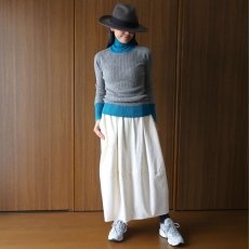 画像40: 08Mab コットンリブ配色ニット (40)