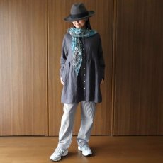 画像6: Crescendo Yonezawa フェザーラミー京友禅ぼかしストール (6)
