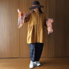 画像12: Crescendo Yonezawa フェザーラミー京友禅ぼかしストール (12)