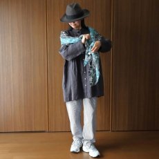 画像5: Crescendo Yonezawa フェザーラミー京友禅ぼかしストール (5)