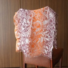 画像8: Crescendo Yonezawa フェザーラミー京友禅ぼかしストール (8)