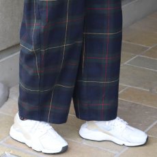 画像25: NARU FACTORY Nishiwakiフランネルチェック エッグパンツ (25)