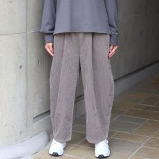 画像14: NARU FACTORY 8Wコーデュロイ エッグパンツ (14)