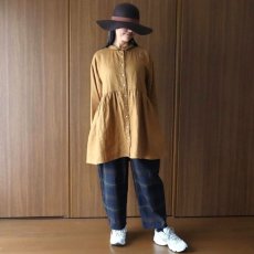 画像30: NARU FACTORY Nishiwakiフランネルチェック エッグパンツ (30)