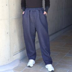 画像9: NARU FACTORY ムラデニム裏起毛コージーパンツ (9)