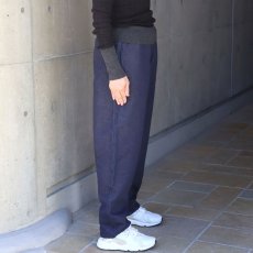 画像3: NARU FACTORY ムラデニム裏起毛コージーパンツ (3)
