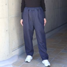 画像8: NARU FACTORY ムラデニム裏起毛コージーパンツ (8)
