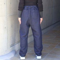 画像11: NARU FACTORY ムラデニム裏起毛コージーパンツ (11)