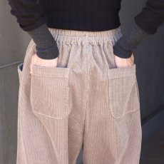 画像29: ista-ire 太畝コーデュロイルーフポケットパンツ (29)