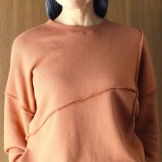 画像20: ista-ire 甘撚りパイル裏毛切替スウェット (20)