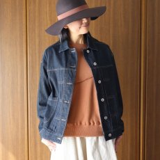 画像27: ista-ire 甘撚りパイル裏毛切替スウェット (27)