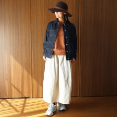 画像28: ista-ire 甘撚りパイル裏毛切替スウェット (28)