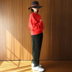 画像12: ista-ire 甘撚りパイル裏毛切替スウェット (12)
