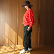 画像10: ista-ire 甘撚りパイル裏毛切替スウェット (10)