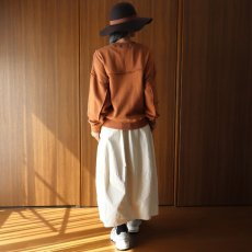 画像25: ista-ire 甘撚りパイル裏毛切替スウェット (25)