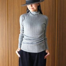 画像28: 08Mab コットンリブハイネックニット (28)