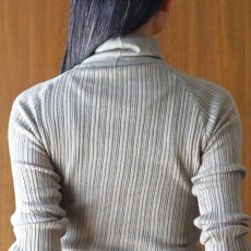画像16: 08Mab コットンリブハイネックニット (16)