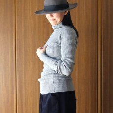 画像29: 08Mab コットンリブハイネックニット (29)
