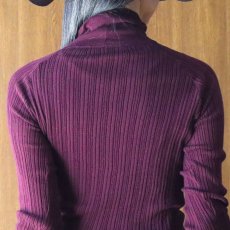 画像25: 08Mab コットンリブハイネックニット (25)