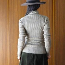 画像12: 08Mab コットンリブハイネックニット (12)