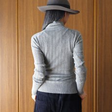 画像30: 08Mab コットンリブハイネックニット (30)
