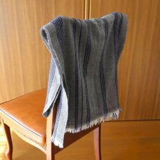 画像10: Crescendo Yonezawa カシミヤウール斜子ストール (10)