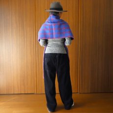 画像5: Crescendo Yonezawa アルパカウールチェックマフラー (5)