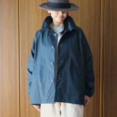 画像1: NARU FACTORY 40/2ギャバショートトレンチ (1)
