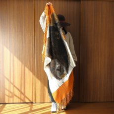 画像2: Crescendo Yonezawa ウールコットンニット黒山羊 (2)
