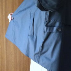 画像11: NARU FACTORY 40/2ギャバショートトレンチ (11)