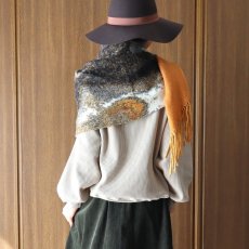 画像6: Crescendo Yonezawa ウールコットンニット黒山羊 (6)