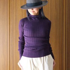 画像37: 08Mab コットンリブハイネックニット (37)