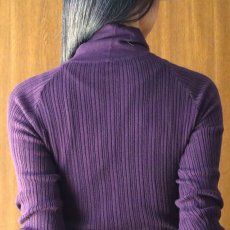 画像43: 08Mab コットンリブハイネックニット (43)