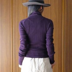 画像39: 08Mab コットンリブハイネックニット (39)