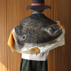 画像4: Crescendo Yonezawa ウールコットンニット黒山羊 (4)