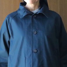 画像8: NARU FACTORY 40/2ギャバショートトレンチ (8)