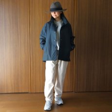 画像13: NARU FACTORY 40/2ギャバショートトレンチ (13)